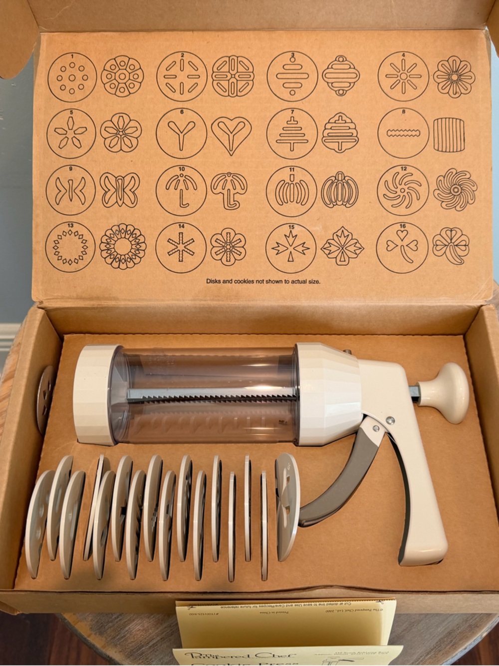 The Pampered Chef 1525 Cookie Press